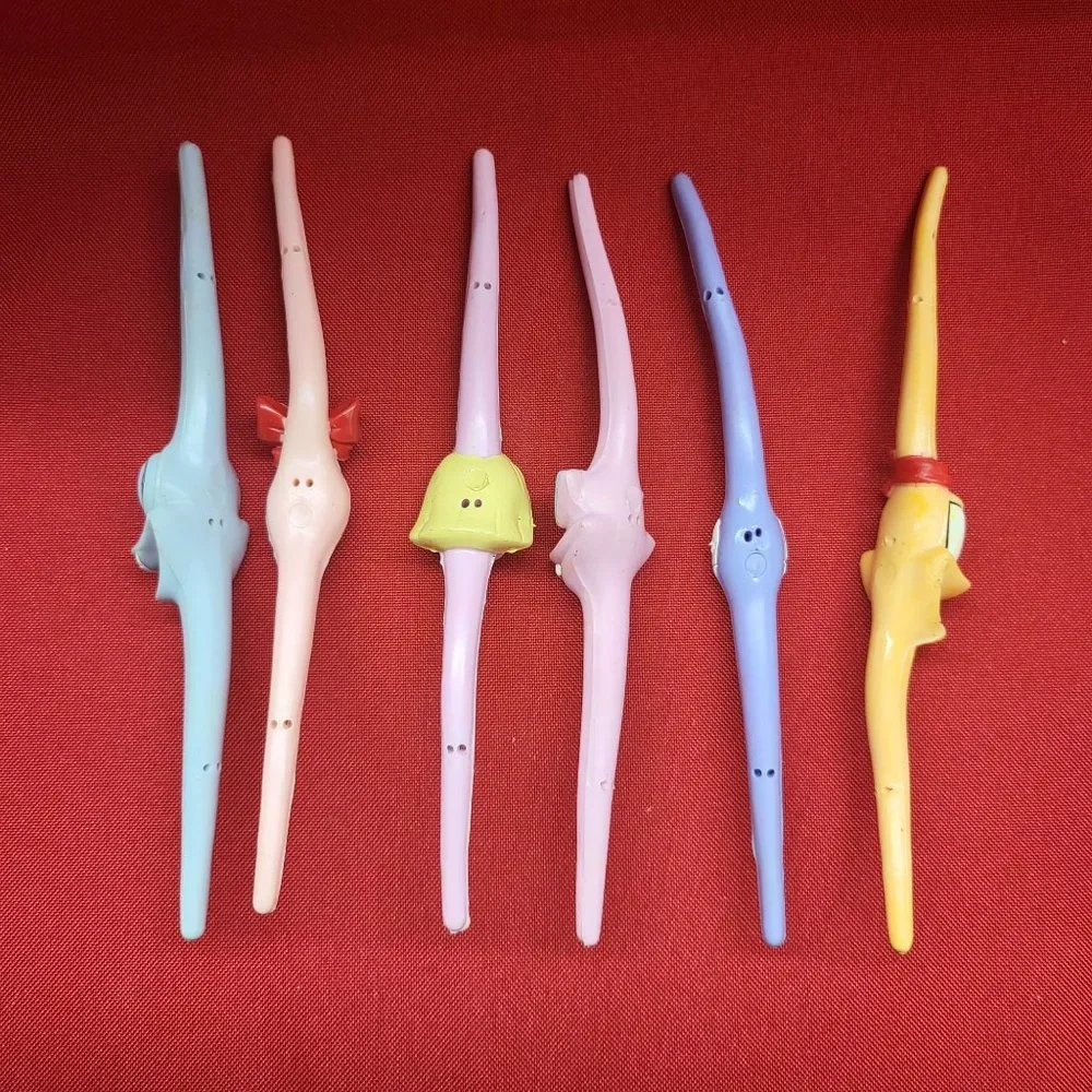 Vintage Bendable Hair Ties Set of 6